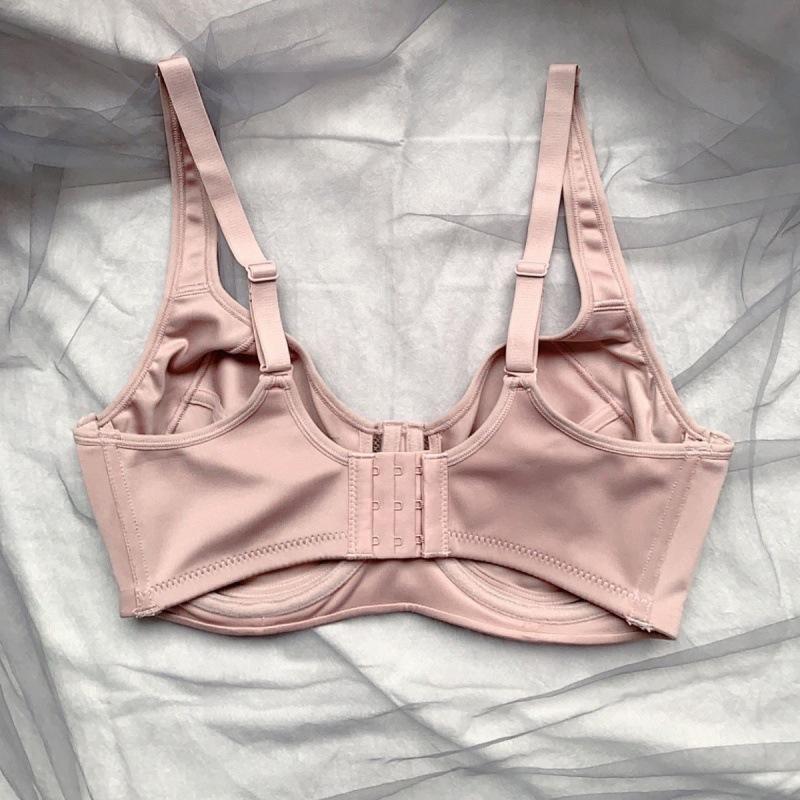 Женский летний бюстгальтер без губки большого размера, ультратонкое мягкое нижнее белье на косточках, удобное дышащее
