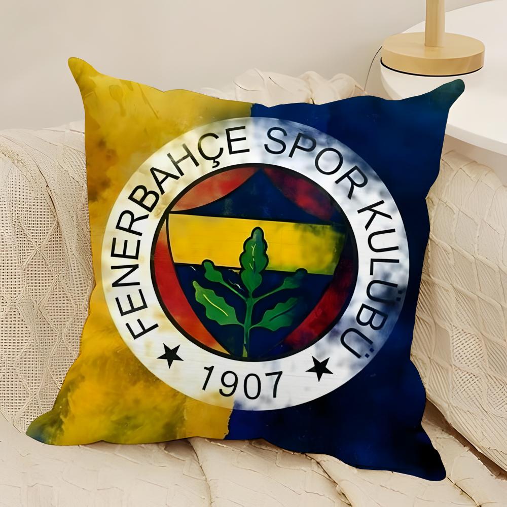 Крутая наволочка FF FenerbahceS из натурального льна, двусторонняя печать, декоративная наволочка для дивана, дома