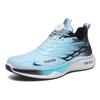 Rotary Buckle Sports Shoes Men's Height Increase 2025 New Breathable Mesh Running Shoes Youth Casual Shoes Foreign Trade