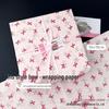 10 Sheets Pink Bow Tissue Paper - Exquisite Large Gift Wrap