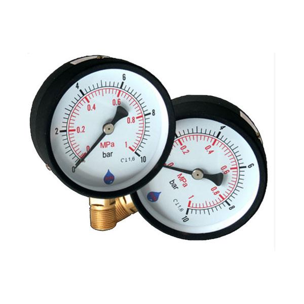 Manometr 16 Barów, Wejście Boczne 1/4”, Tarcza 63 Mm