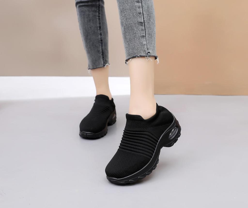 Большие размеры Slip-On Air Cushion Upstream Socks Женская обувь Лидер продаж