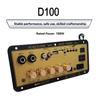 D100 Плата цифрового аудиоусилителя с Bluetooth/входом для микрофона/эхо/TF/USB/радио 100 Вт AC/DC для автомобиля или дома