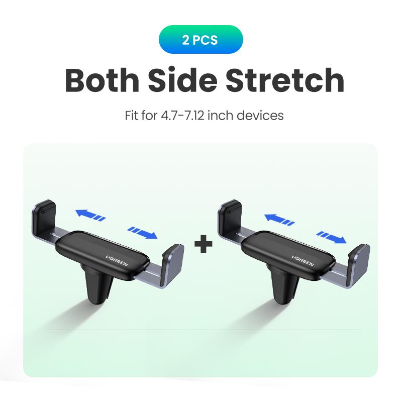 UGREEN Car Phone Holder Stand For Mobile Phone Air Vent Phone Stand for Xiaomi Samsung iPhone 12 13 Telephone Car Holder