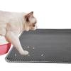 Pet Cat Litter Mat Double Layer Cat Mat Litter Trapper Pet Mat Folding Waterproof Non-Slip Pets Litter Mat Drop Shipping