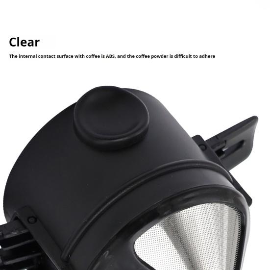 Капельница для заваривания кофе из нержавеющей стали. Двухслойный фильтр. Экологичный конический фильтр. Легко использовать.