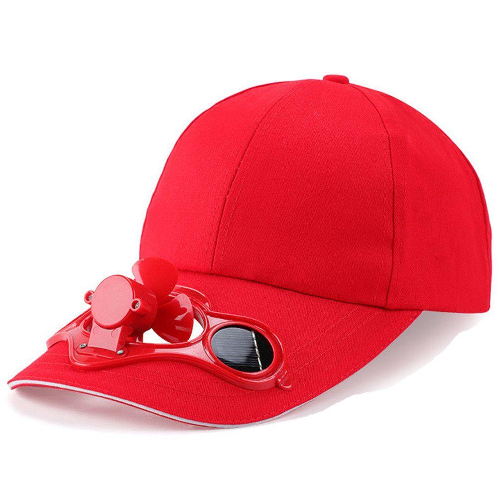 Men Women Travel Hiking Camping Fan Cooling Baseball Hat Novelty Sport Cap Sun Hat