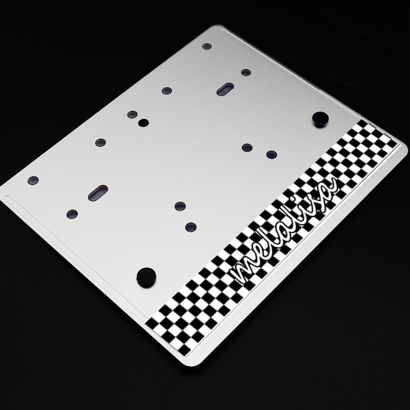 Southern Mona Lisa License Plate Holder - Melalisa150 Aluminum Alloy Frame