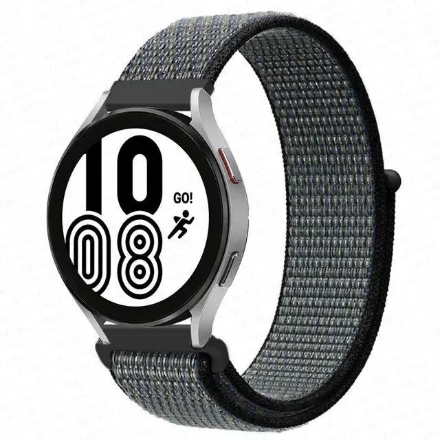 Нейлоновый ремешок-петля 20 мм 22 мм для Garmin Forerunner 265 965 255 255M 245 645 158/Venu 2Plus/Vivoactive 4 3/Venu SQ 2 Ремешок для браслета