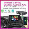 Для Apple Carplay Android Auto Для Toyota Touch 2 Entune 2.0 Highlander Tundra Sienna Prius Yaris Camry CHR Модуль Мультимедиа