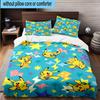 3PCS Cute Pika Adventure 3pcs Bedding,Including 3PCS Duvet Cover And 2pcs Pillowcases Perfect for Christmas,Ideal for Bedroom, Dormitory