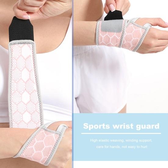 Компрессионный бандаж на запястье с регулируемой лентой-застежкой Дышащий супермягкий эластичный бандаж на запястье, поддерживающий шину