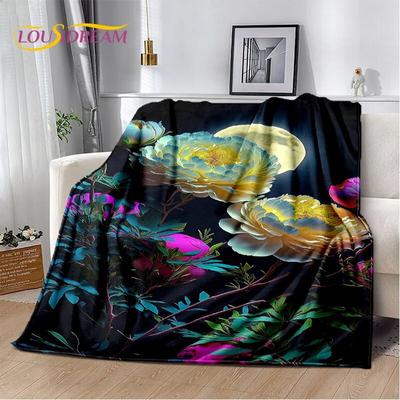 Одеяло Dream Love Rose с скандинавскими цветами и ромашками, мягкое одеяло для дома, спальни, кровати, дивана, пикника, путешествия, офиса, одеяло, детское одеяло