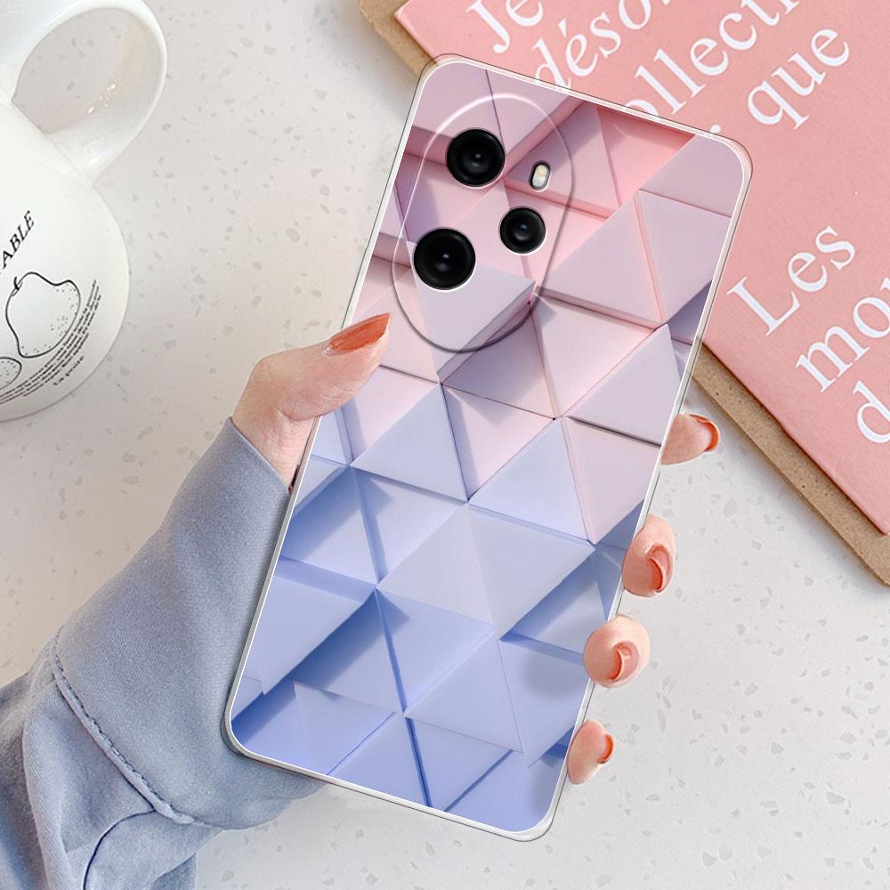 For Honor 100 Pro Case For Honor 100 Shockproof Cover Clear Soft Silicone Phone Case Fundas For Honor 100 Pro Coque Bumper Funda