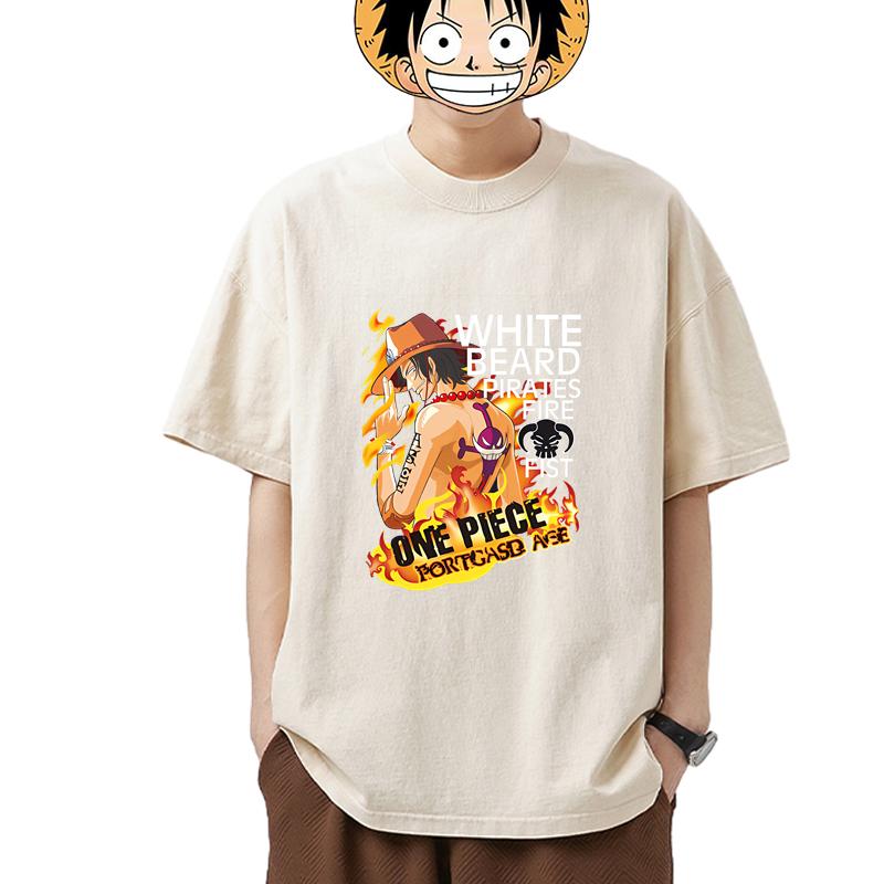 Футболка с принтом One Piece Kamen Rider Ace для мужчин и женщин, с короткими рукавами, из чистого хлопка, аниме, 2D, модная футболка