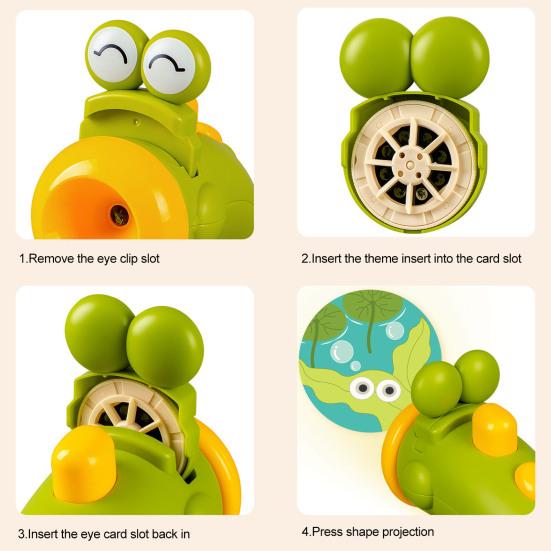 Детский фонарик-проектор игрушка 10 дисков 80 изображений раннее развитие электрический проецируемый фонарь малыши животное сказка здравый смысл обучающая игрушка