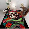 Skull Carpet Cartoon Living Room Bedroom Kitchen Sofa Table Balcony Rug Non-slip Washable Mat Exquisite Home Ornaments