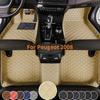 Автомобильные коврики для Peugeot 2008 2014- 3008 4008 2017- - Коврики на весь пол Роскошные подстилки для пола