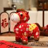 Blessing Horse Plush Toy Chinese Style Stuffed Horse Doll Good Luck Horse 2026 New