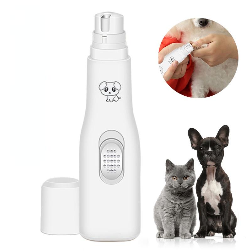 Electric Dog Nail Clippers For Dog Nail Grinders Battery Powered Cat Paws Grooming Pet Nail Trimmer Tools