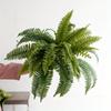 1 шт. искусственные папоротники для улицы, большие искусственные папоротники, искусственные папоротники, искусственные растения, для плантатора, садового крыльца, входа в дом, подоконника, двора, украшения