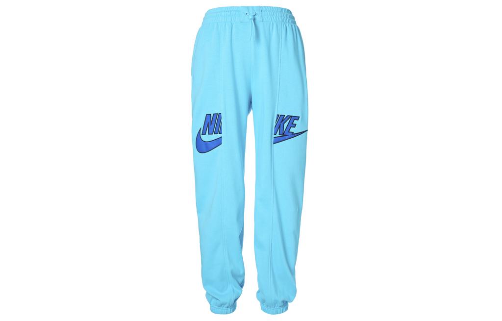 Nike Спортивные брюки женские светло-голубые умеренные DV8089-416