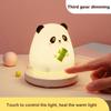 Cartoon Animal Night Lamp Soft Lighting Flicker Free Dimmable Rechargeable Night Lamp Bedside Light Decoration