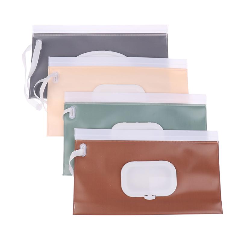 1 шт. Ева Портативная коробка для салфеток на кнопках Сумка для влажных салфеток Крышка-клапан Косметичка Уличные полезные аксессуары для детской коляски