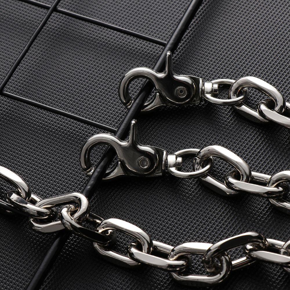 Big Ring Single Strands Rock Punk Wallet Chain Belt Pants KeyChain Hip Hop Jewelry Biker Link
