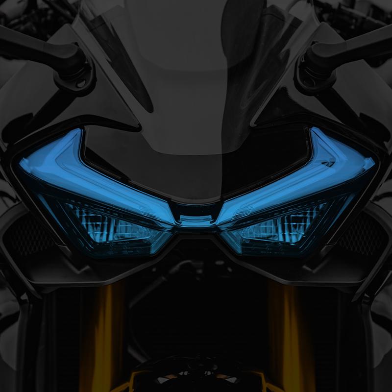 Подходит для 2025 CFMOTO 750SR-S Светодиодная неоновая пленка Защитная пленка для TFT-экрана Точно вырезанная Устойчивая к УФ-излучению Антицарапина Модификационные детали