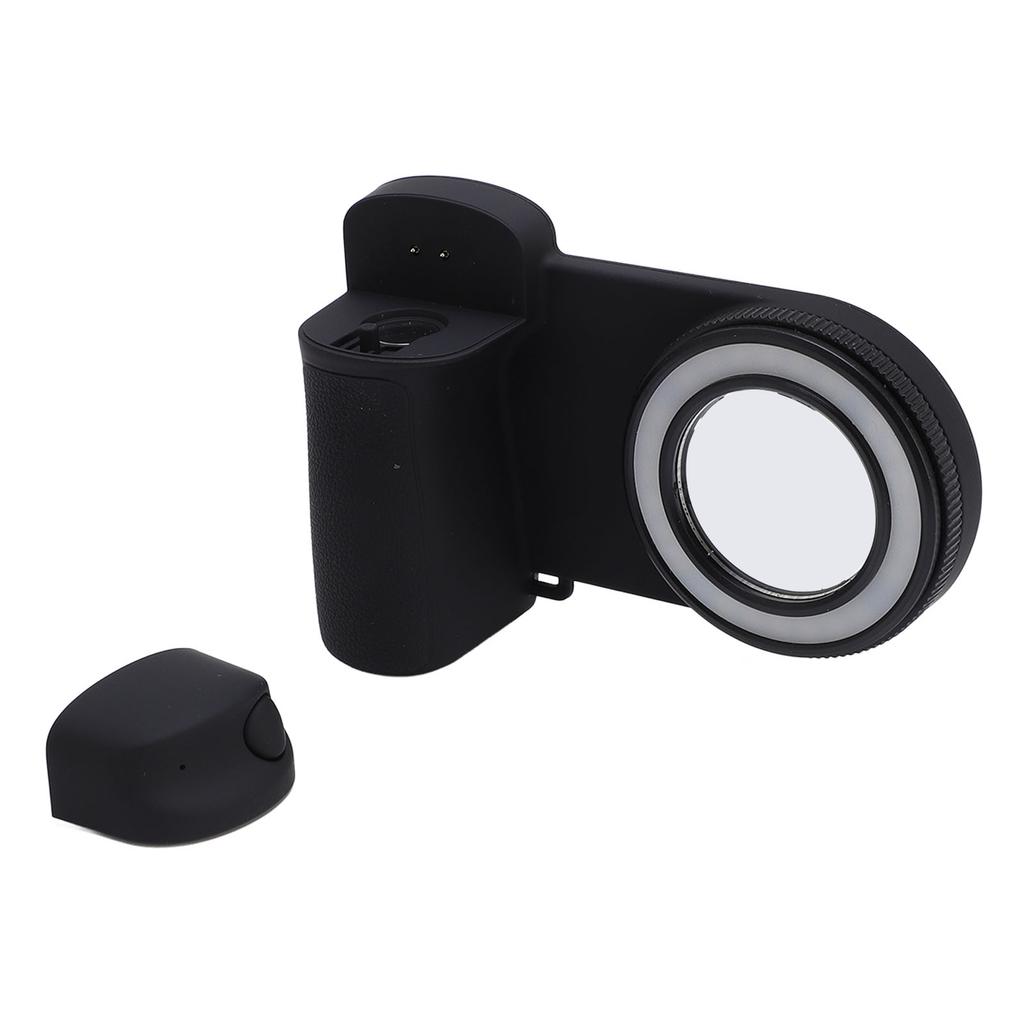 Smartphone Camera Grip with Remote Selfies Fill Light,   Magnetic Camera Socket with 1/4\" Screw Hole, Camera Shutter Socket for