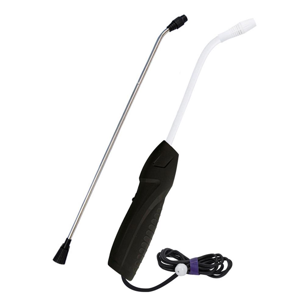 Распылитель на батарейках, перезаряжаемый электрический распылитель с 2 режимами, гибкая шейка, 6,6-футовый водяной шланг для полива и мытья растений