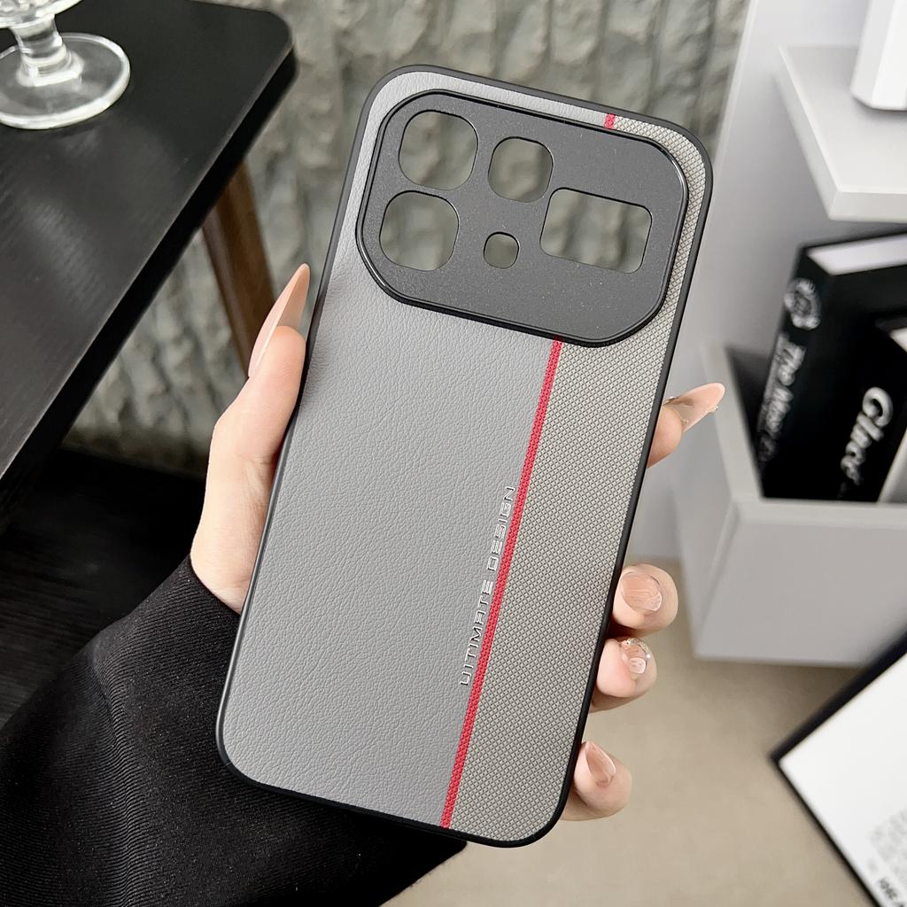 Чехол для Infinix Note 60 Pro Матовый Жесткий Роскошная Кожа Противоударный Защитный Чехол для Телефона Для Infinix Note 60 Ободок Амортизирующий