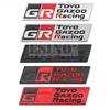 1 шт. Автомобильный стайлинг Gazoo Racing GR 3D Значок из цинкового сплава для решетки радиатора автомобиля Металлическая эмблема Наклейка для Supra AE86 GT86 Corolla