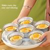 10Pcs Aluminum Foil Mold Mini Egg Tart Cases Cake Cups Tin Pie Trays Mold