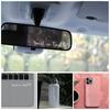 3pcs Faith-Based Car Decals Bible Verse Rear View Mirror Decals  for Car Interior Decor