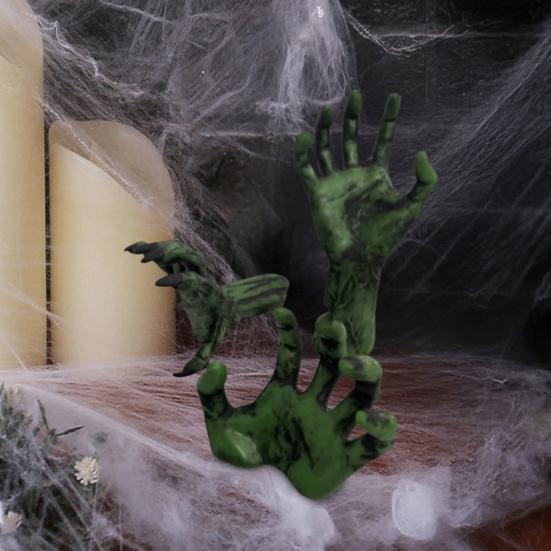 Wall Gothic Hand Sculpture Devil Hand Candle Holder Terror Hand Halloween Wall Decor for Living Room Entryway Horror Themed Party