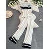 Knitting Tops Casual High Waist Slim Looking Fashion Suit