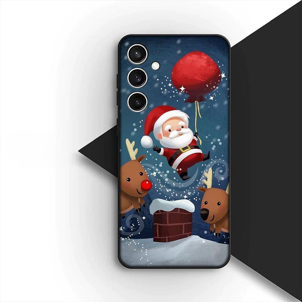 Чехол для телефона Motorola Moto Edge 50 30 Fusion 40 NEO Ultra Pro G35 G45 G75 G85 G35 с рисунком "Снежное Рождество, Елка, Олень"