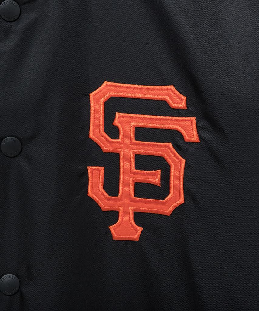 New Era Mlb San Francisco Giants Authentic Stadium Jacket Black
