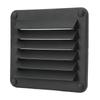 2pcs 141*125mm Ventilation Opening Black Ventilation Side Wall  Side Wall Installation
