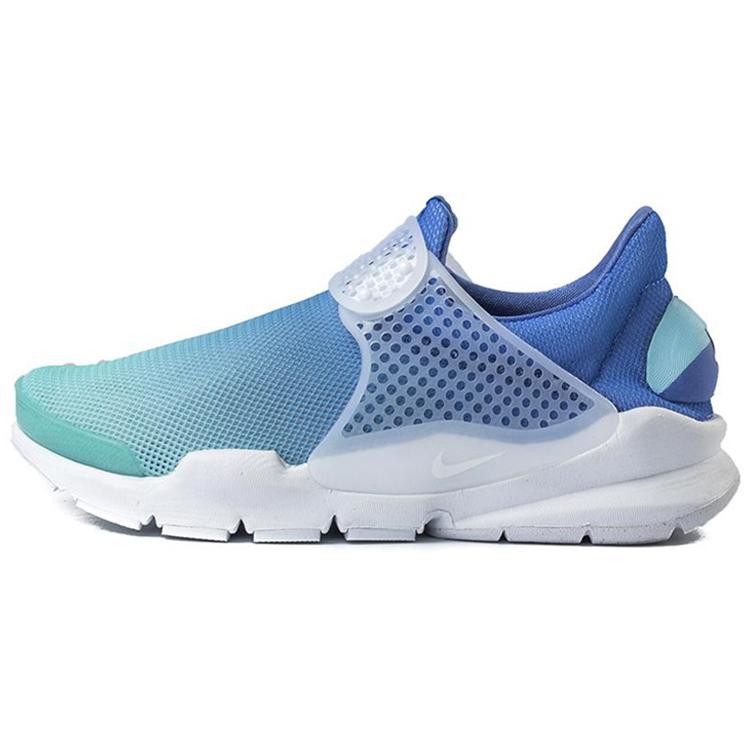 Nike Sock Dart Амортизация Дышащие Низкие Детская Обувь для Lifestyle Градиентный Синий Подростки 896446-400