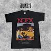 Унисекс хлопковая футболка с коротким рукавом и круглым вырезом Nofx Punk In Drublic Heavy Petting Zoo Builtup Band