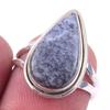 Natural Dendrite Opal Gemstone Handmade 925 Solid Sterling Silver Ring S.6 Z5h98