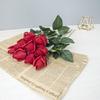 Одиночное ощущение увлажняющий бутон розы, имитация розы Циси фестиваль День святого Валентина украшение для дома букет