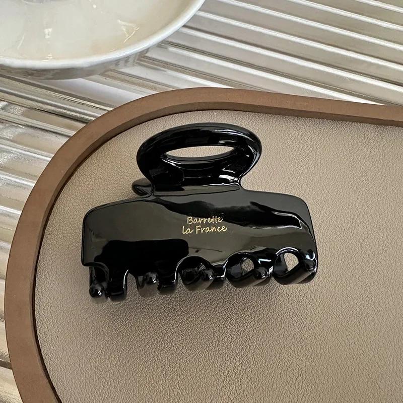 Новая Мода Корейские Ацетатные Заколки-Крабы для Волос Красные Заколки для Волос Девушки Женщины Завязывать Волосы Акула Заколка для Волос Аксессуары Хвост Заколка для Волос