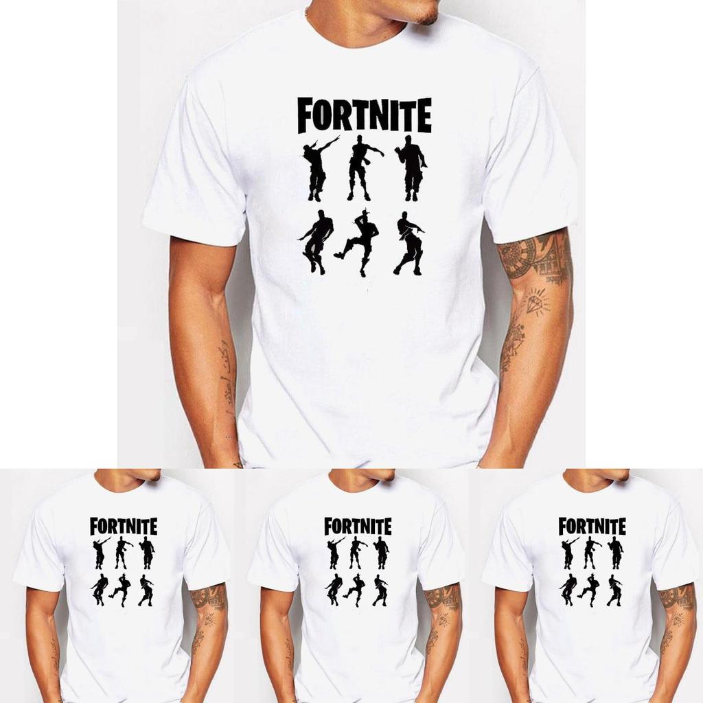 Fashion Fortnite New Celebrations Cool Tshirt Adult Mens Gaming Dab Dance