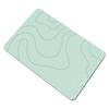 Bath Mat Super Absorbent Diatomite Floor Mat Non Slip SurfaceFast Drying Bathroom Rug Easy To Clean Door Mat
