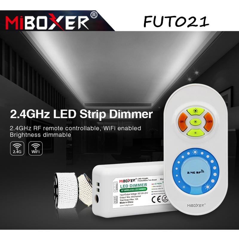 Miboxer FUT020 FUT021 FUT022 FUT025  FUT027 FUT028 LED Strip Controller 2.4GHZ Touch RGB RGBW Dual White Single Color LED Dimmer