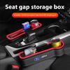qmzhr10 For Ford Mondeo Focus Explorer Escape Kuga Everest Bronco F-150 Ranger Transit Car Seat Gap Light Storage Box